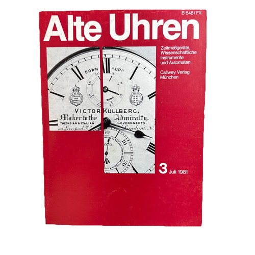 Alte uhren zeitschrift - uhren,