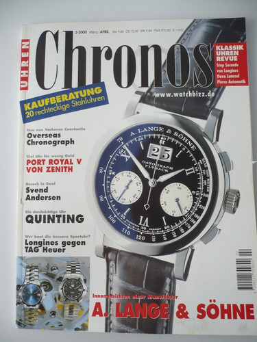 Chronos uhren zeitschrift 2 - chronos,
