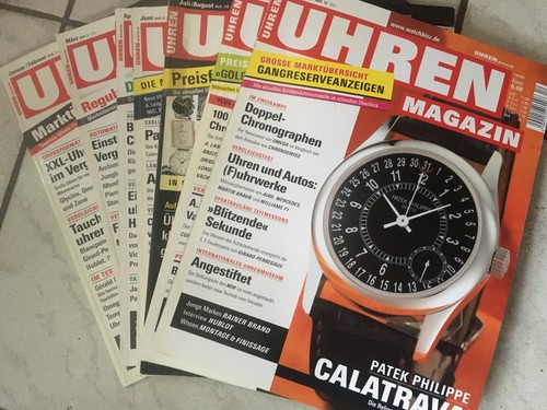 Zeitschriften uhren magazin - zeitschriften,