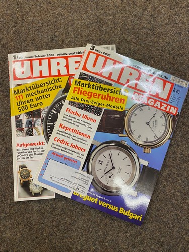 Uhren magazin die - uhren,