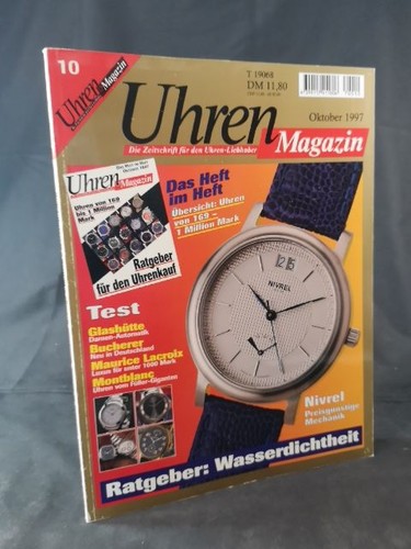 Uhren magazin die - uhren, magazin: