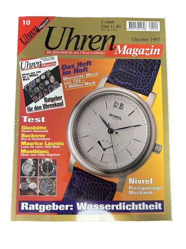 Uhren magazin die - uhren, magazin,