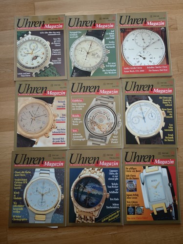 Uhren magazin jahrgang 1993 - jahrgang,