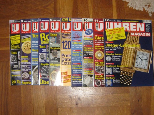 Zeitschriften uhren magazin - zeitschriften,