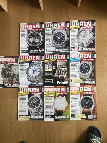 Uhren magazin kompl jahrgang - uhren,
