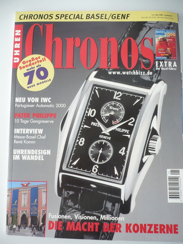 Chronos uhren zeitschrift - chronos,