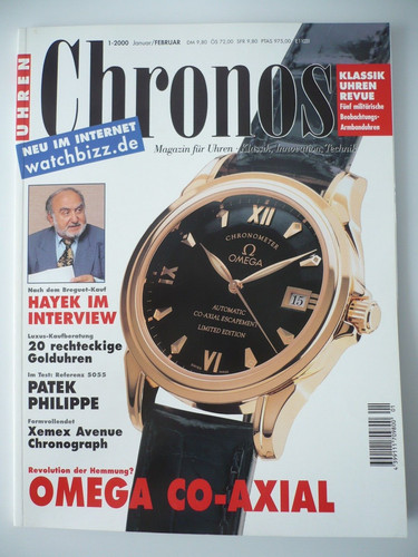 Chronos uhren zeitschrift 1 - chronos,