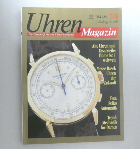 Uhren magazin die - -,
