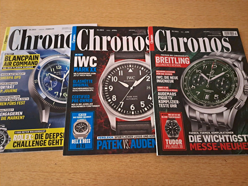 Chronos zeitschriften konvolut - chronos,