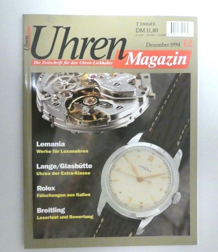 Uhren magazin die - -, magazin,