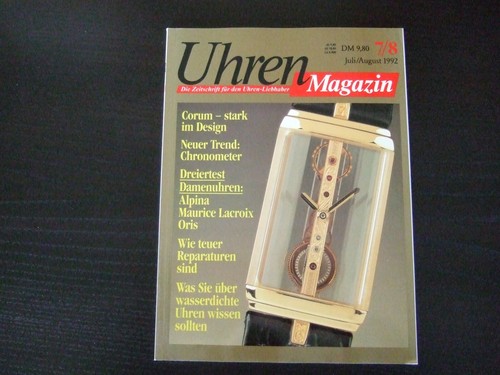 Uhren magazin - 7/8, ·