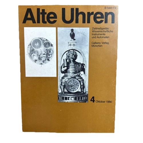 Alte uhren zeitschrift - uhren,