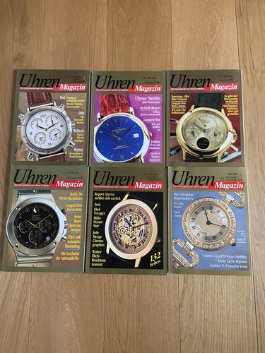 Uhren magazin kompl jahrgang - magazin, kompl.