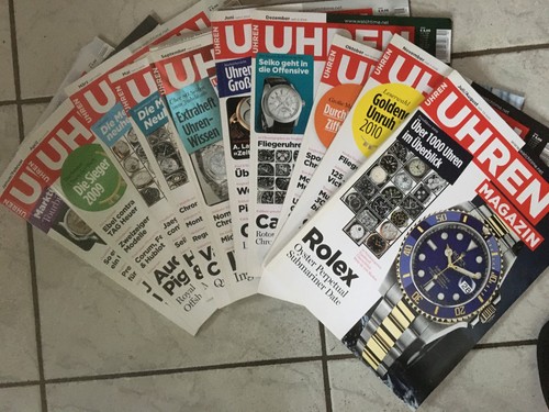 Zeitschrift uhren magazin - zeitschrift,