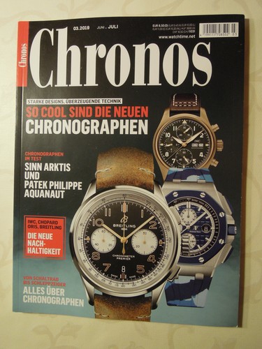Uhrenzeitschrift chronos - uhrenzeitschrift,